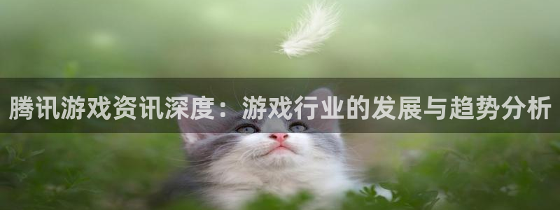 极悦娱乐平台登录线路：腾讯游戏资讯深度：游戏行业的发展与趋势
